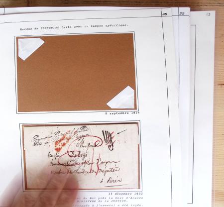 1800-1848, Belle collection de marques postales du