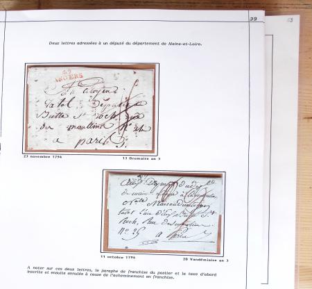 1800-1848, Belle collection de marques postales du