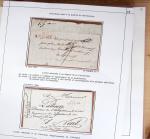 1800-1848, Belle collection de marques postales du
