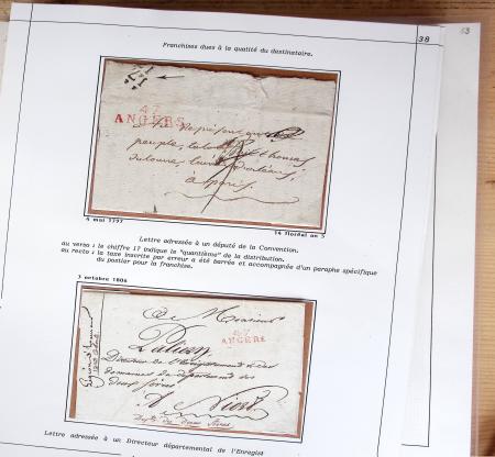 1800-1848, Belle collection de marques postales du