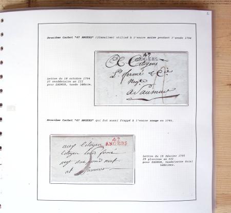 1800-1848, Belle collection de marques postales du