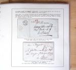 1800-1848, Belle collection de marques postales du