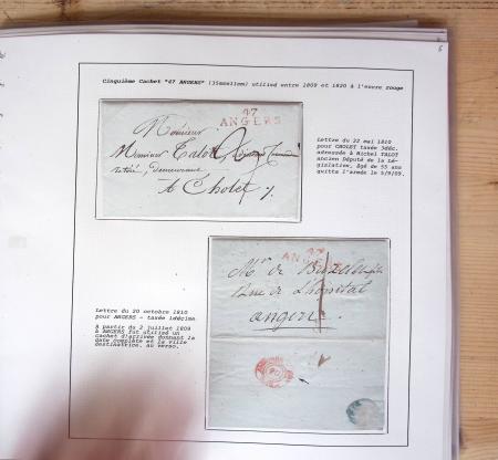 1800-1848, Belle collection de marques postales du