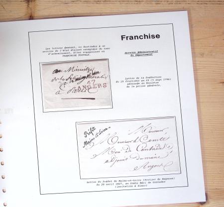 1800-1848, Belle collection de marques postales du
