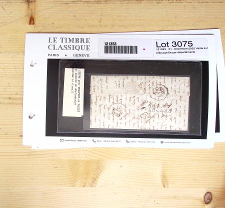 1800-1848, Belle collection de marques postales du