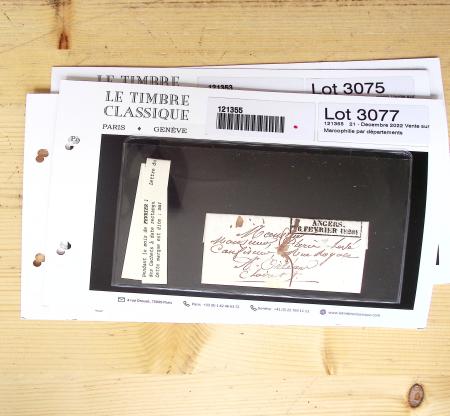 1800-1848, Belle collection de marques postales du