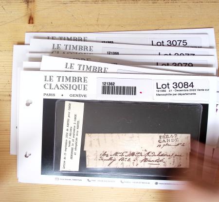 1800-1848, Belle collection de marques postales du