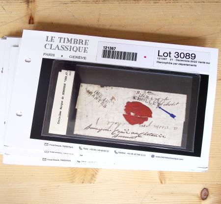 1800-1848, Belle collection de marques postales du