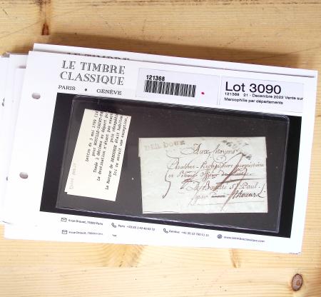 1800-1848, Belle collection de marques postales du