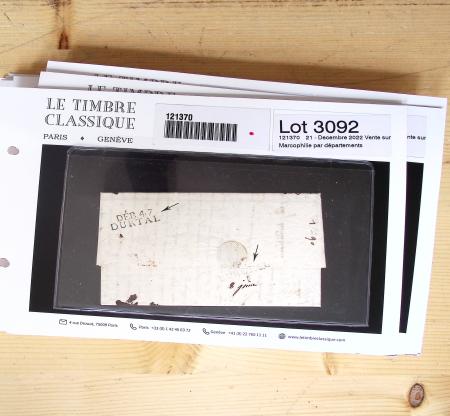 1800-1848, Belle collection de marques postales du