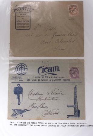 1921-1962, Sympathique collection de PREOBLITERES sur