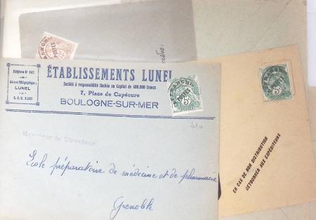 1921-1962, Sympathique collection de PREOBLITERES sur
