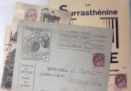 1921-1962, Sympathique collection de PREOBLITERES sur