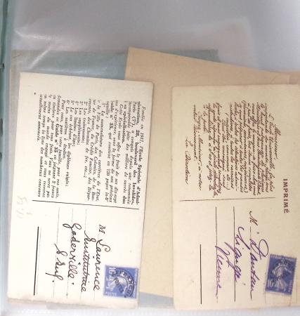 1921-1962, Sympathique collection de PREOBLITERES sur