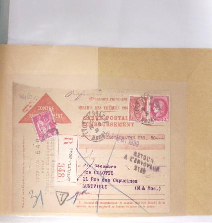 1921-1962, Sympathique collection de PREOBLITERES sur
