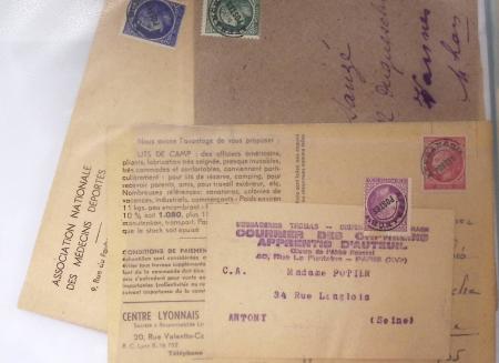 1921-1962, Sympathique collection de PREOBLITERES sur
