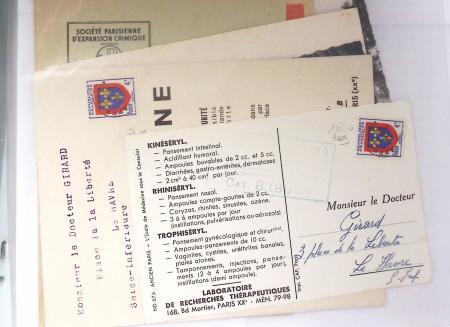 1921-1962, Sympathique collection de PREOBLITERES sur