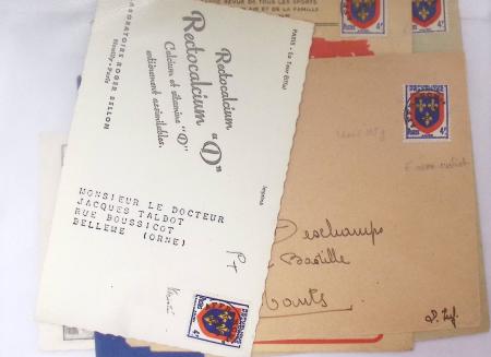 1921-1962, Sympathique collection de PREOBLITERES sur