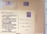 1921-1962, Sympathique collection de PREOBLITERES sur