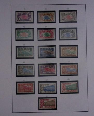 1866- 1947, Collection de Réunion en 1 classeur, avant