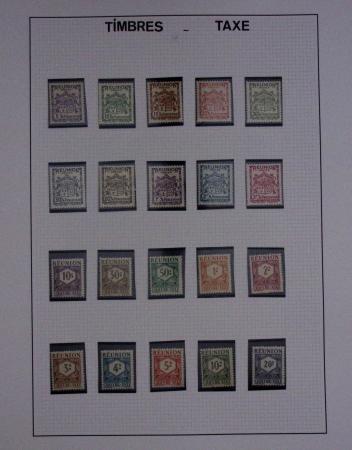 1866- 1947, Collection de Réunion en 1 classeur, avant