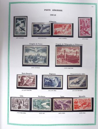 1849-1979, Collection de France avancée du n°1 jusqu'en