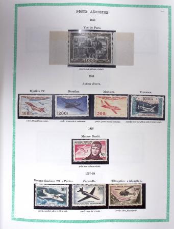 1849-1979, Collection de France avancée du n°1 jusqu'en