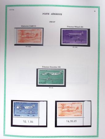 1849-1979, Collection de France avancée du n°1 jusqu'en