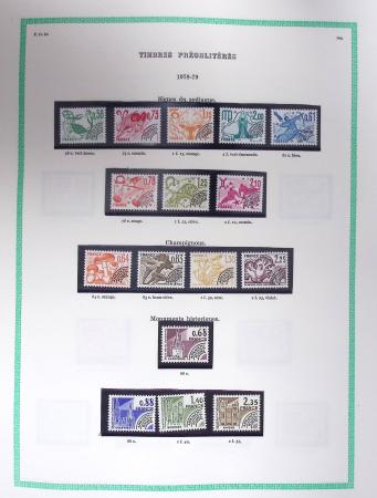 1849-1979, Collection de France avancée du n°1 jusqu'en