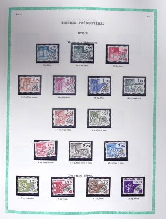 1849-1979, Collection de France avancée du n°1 jusqu'en