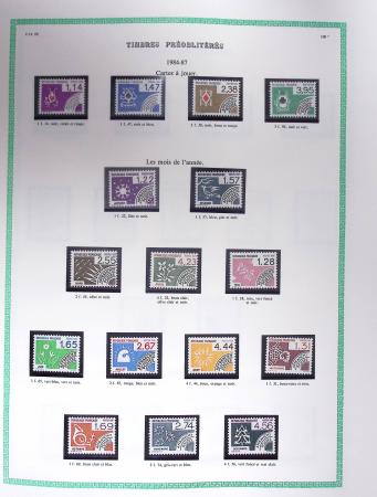 1849-1979, Collection de France avancée du n°1 jusqu'en