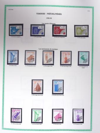 1849-1979, Collection de France avancée du n°1 jusqu'en