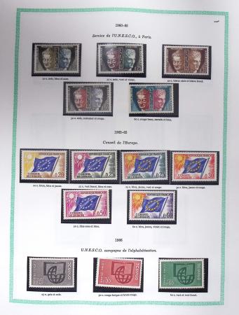 1849-1979, Collection de France avancée du n°1 jusqu'en
