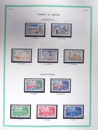 1849-1979, Collection de France avancée du n°1 jusqu'en