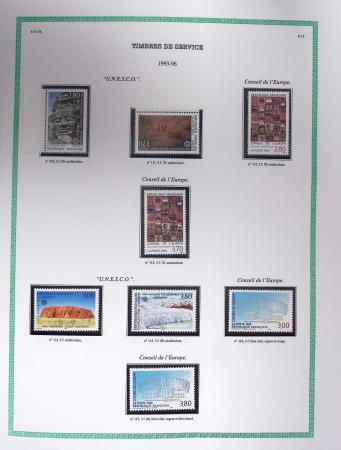 1849-1979, Collection de France avancée du n°1 jusqu'en