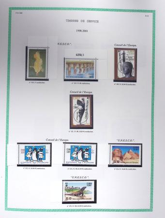 1849-1979, Collection de France avancée du n°1 jusqu'en