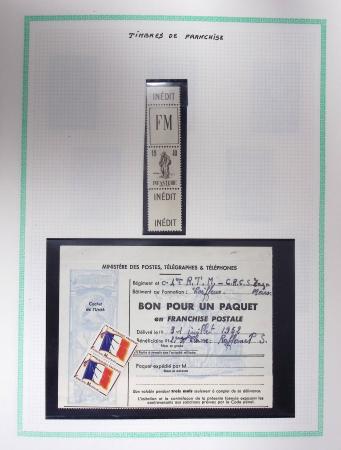 1849-1979, Collection de France avancée du n°1 jusqu'en