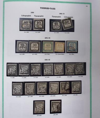 1849-1979, Collection de France avancée du n°1 jusqu'en