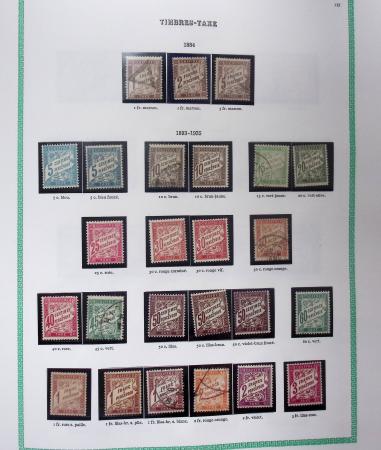 1849-1979, Collection de France avancée du n°1 jusqu'en