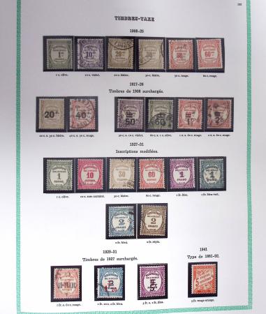 1849-1979, Collection de France avancée du n°1 jusqu'en