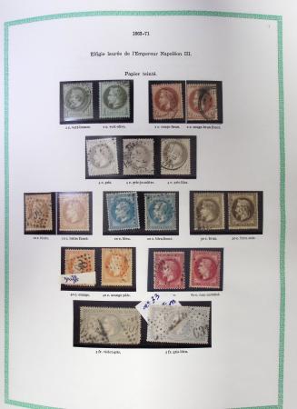 1849-1979, Collection de France avancée du n°1 jusqu'en