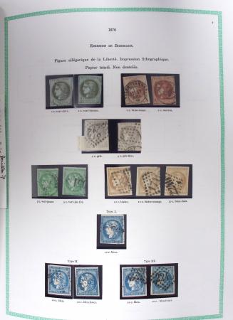 1849-1979, Collection de France avancée du n°1 jusqu'en