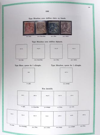 1849-1979, Collection de France avancée du n°1 jusqu'en
