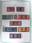 1849-1979, Collection de France avancée du n°1 jusqu'en