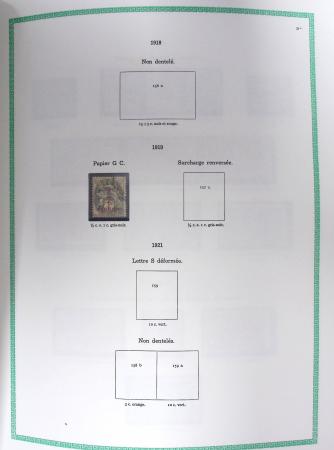 1849-1979, Collection de France avancée du n°1 jusqu'en