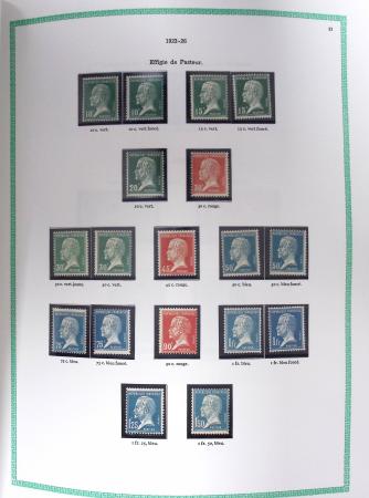 1849-1979, Collection de France avancée du n°1 jusqu'en