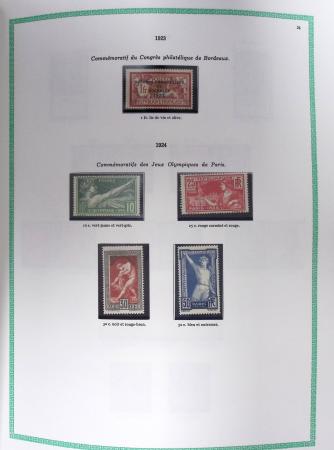 1849-1979, Collection de France avancée du n°1 jusqu'en