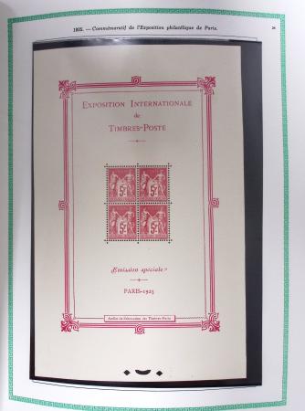 1849-1979, Collection de France avancée du n°1 jusqu'en