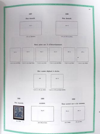 1849-1979, Collection de France avancée du n°1 jusqu'en