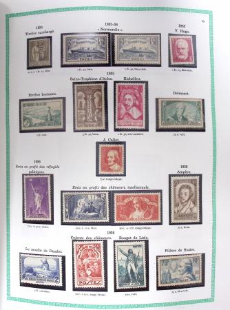 1849-1979, Collection de France avancée du n°1 jusqu'en